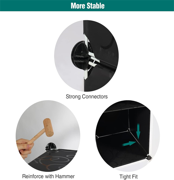 Shoe rack with cover